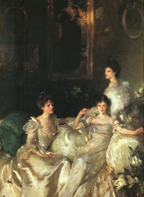 John Singer Sargent The Wyndham Sisters